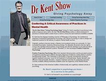 Tablet Screenshot of drkentshow.com